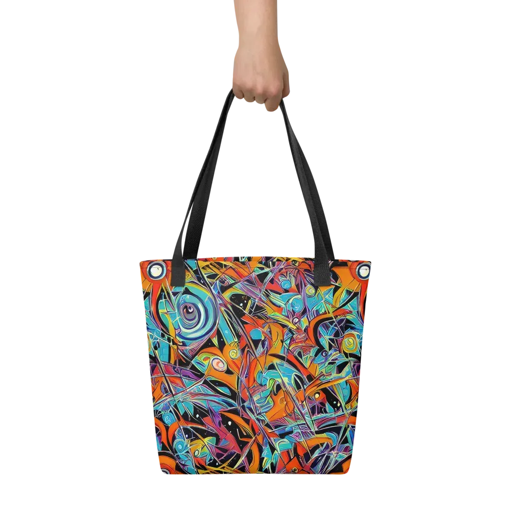 Infinite Color Crash on Tote Bag — Front