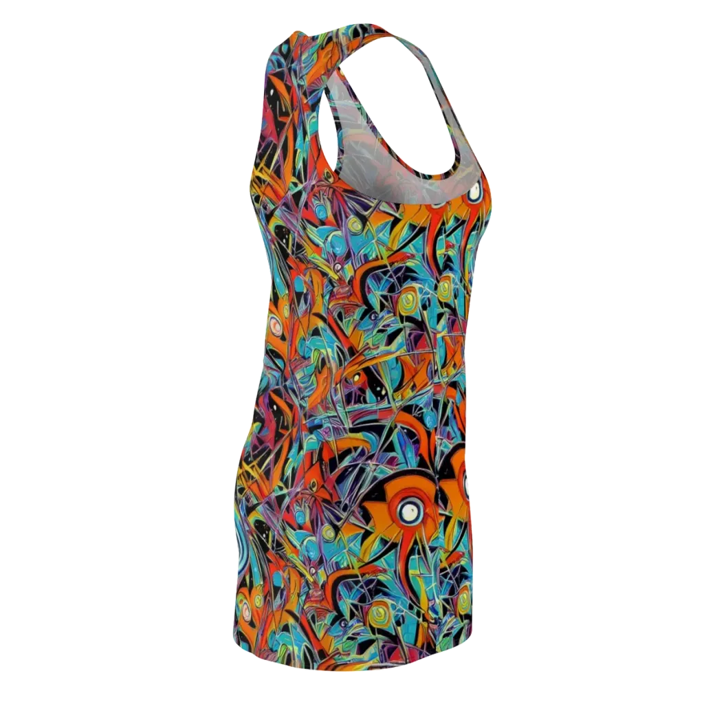 Infinite Color Crash on Racerback Dress — Back Side