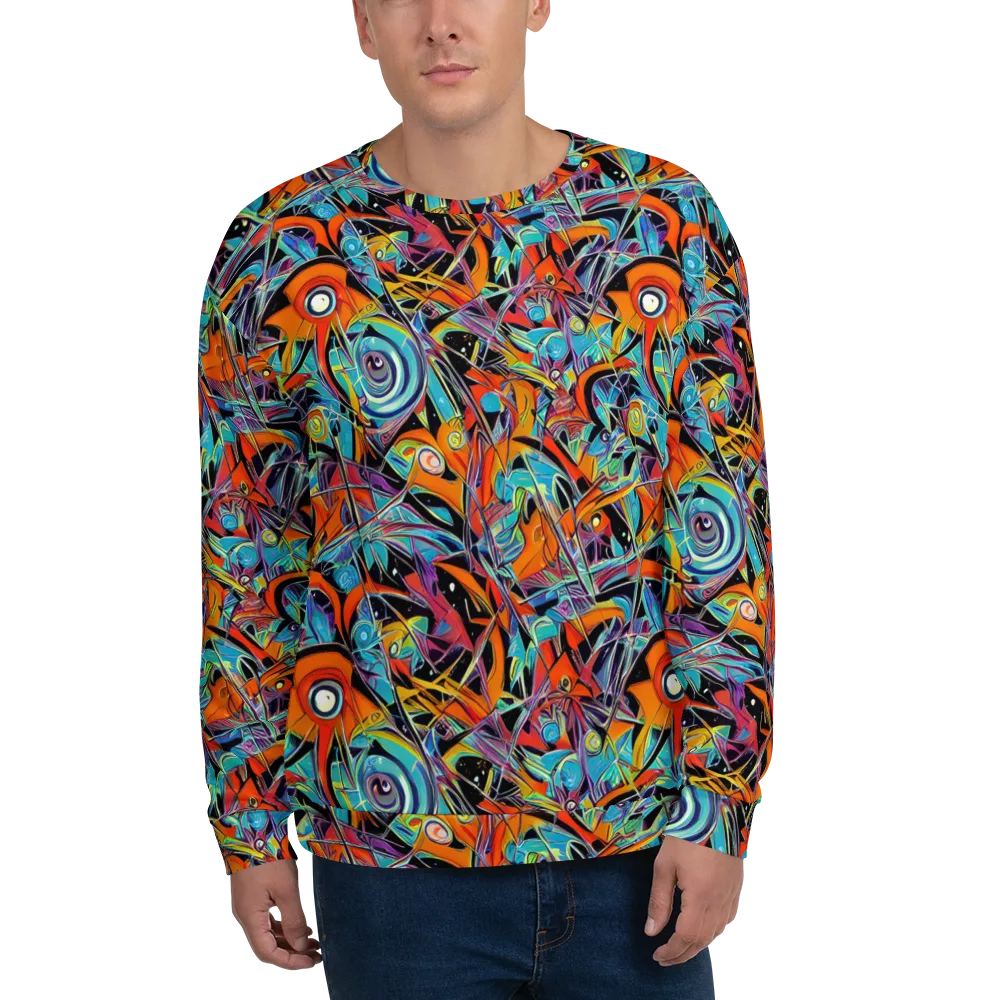 Infinite Color Crash on Sweatshirt — Front