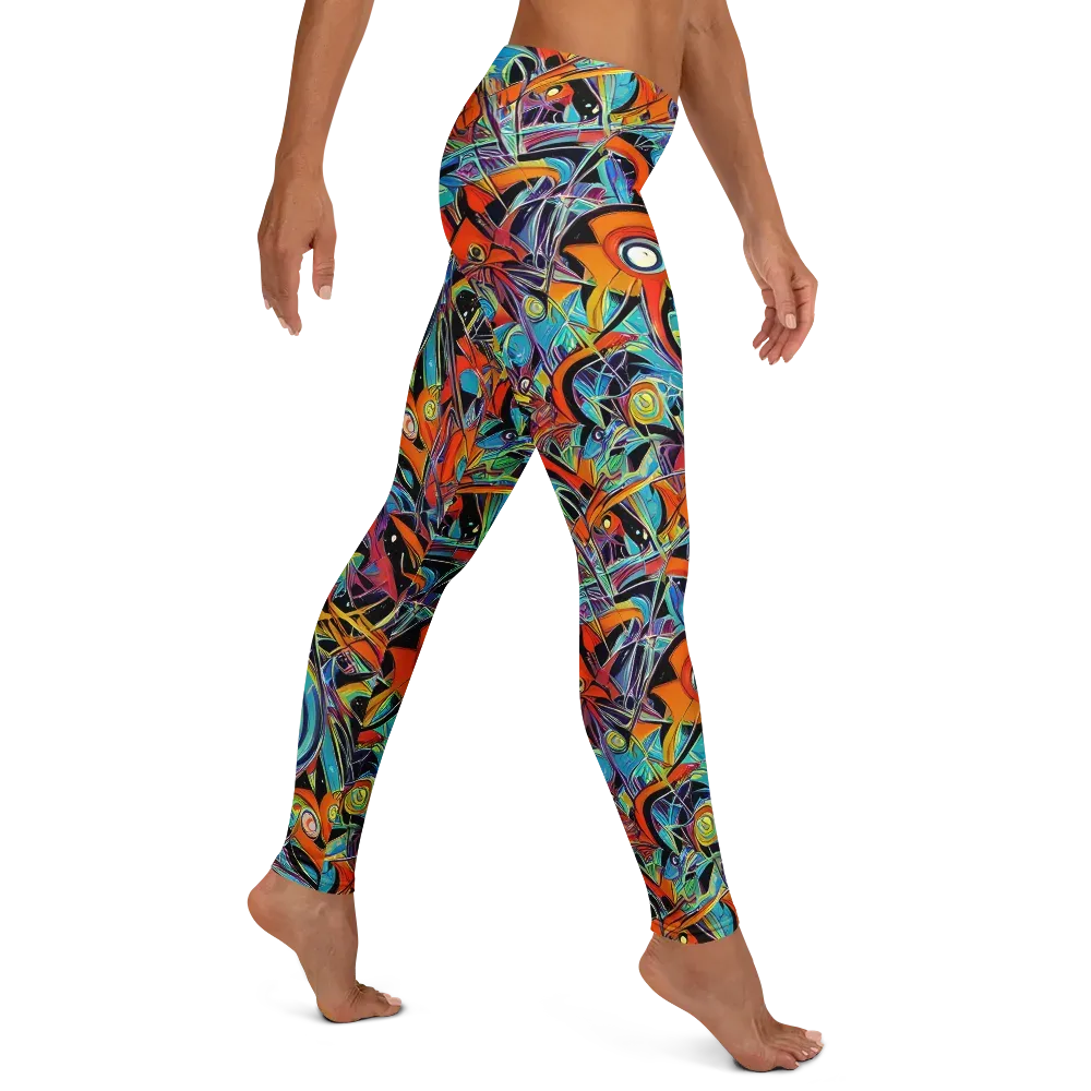 Infinite Color Crash on Leggings — Right