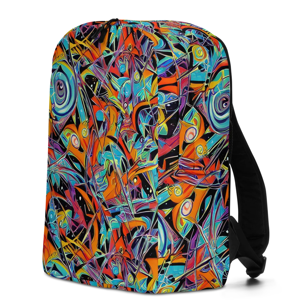 Infinite Color Crash on Minimalist Backpack — Left
