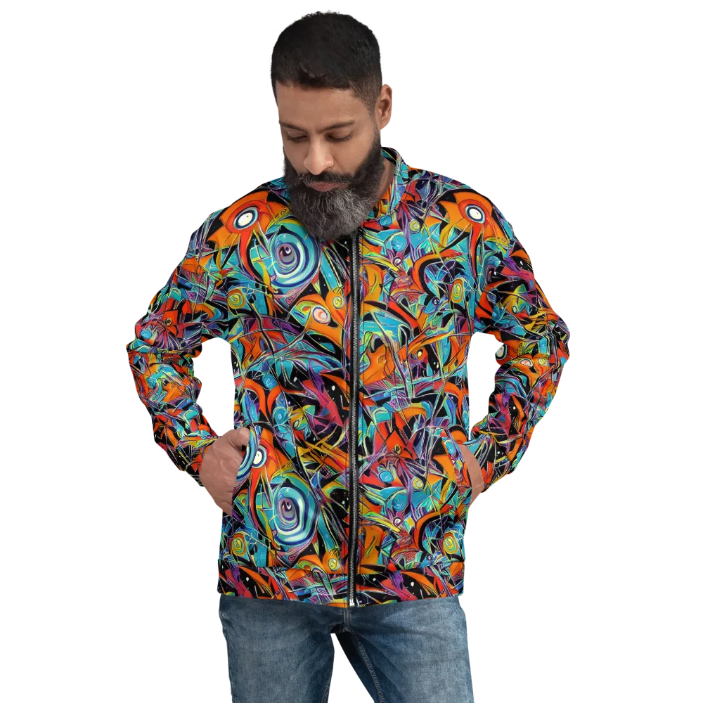 Infinite Color Crash on Bomber Jacket — Front