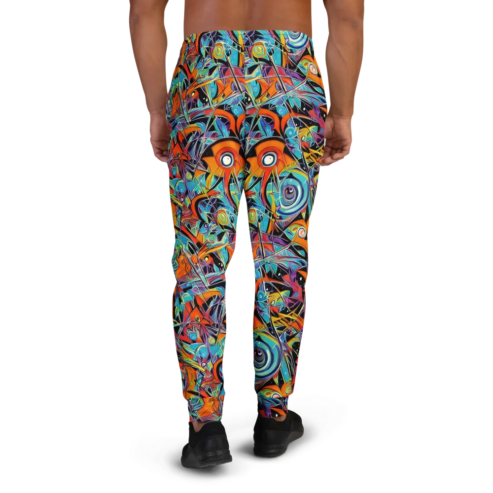 Infinite Color Crash on Men's Joggers — Back