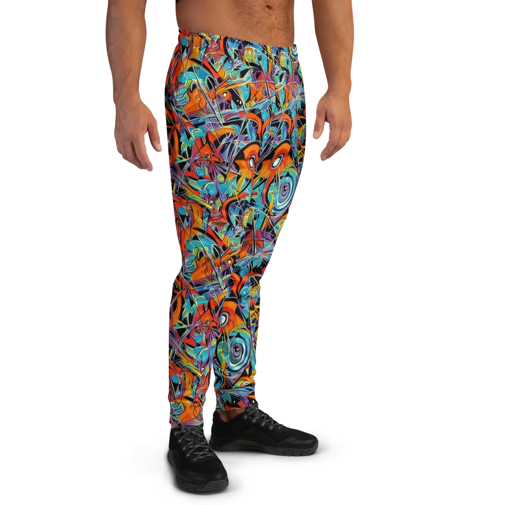 Infinite Color Crash on Men's Joggers — Right