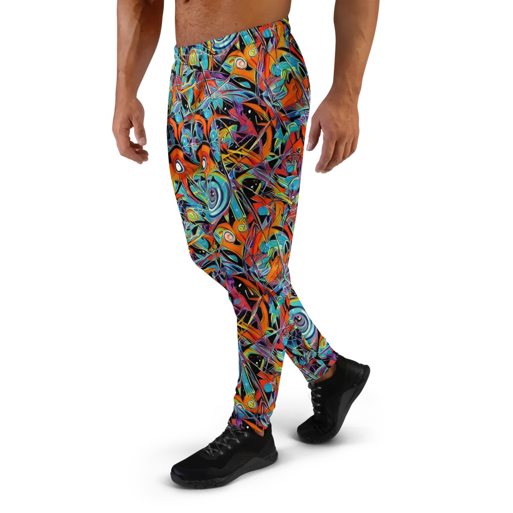 Infinite Color Crash on Men's Joggers — Left