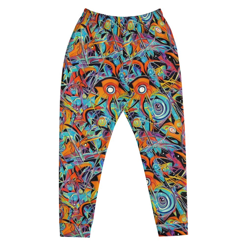 Infinite Color Crash on Men's Joggers — Front