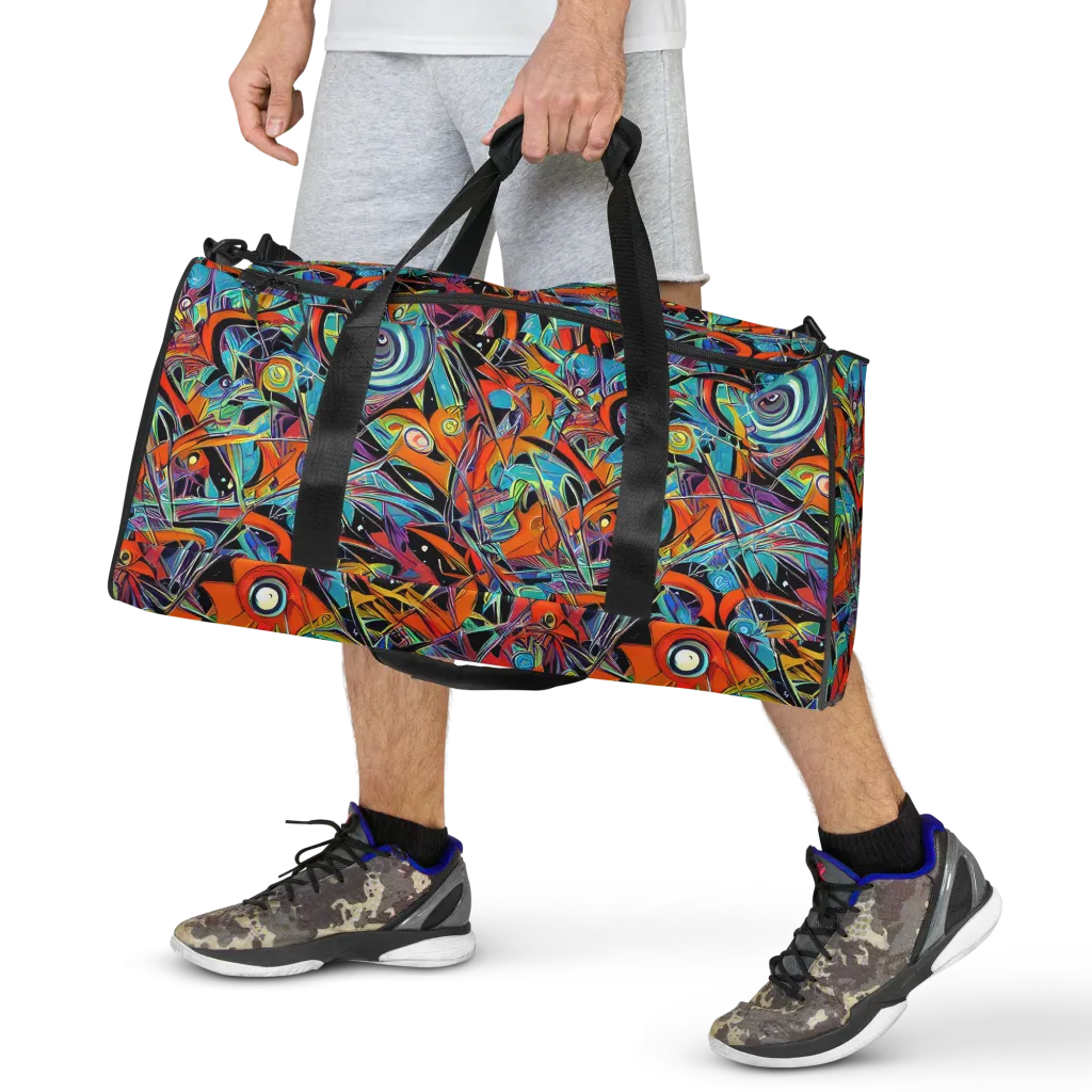 Infinite Color Crash on Duffle Bag — Front