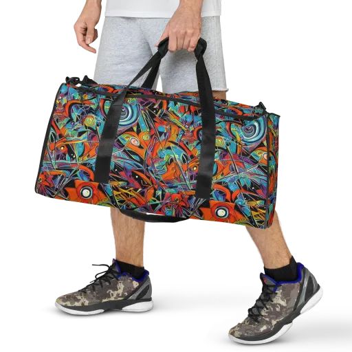Infinite Color Crash on a Duffle Bag
