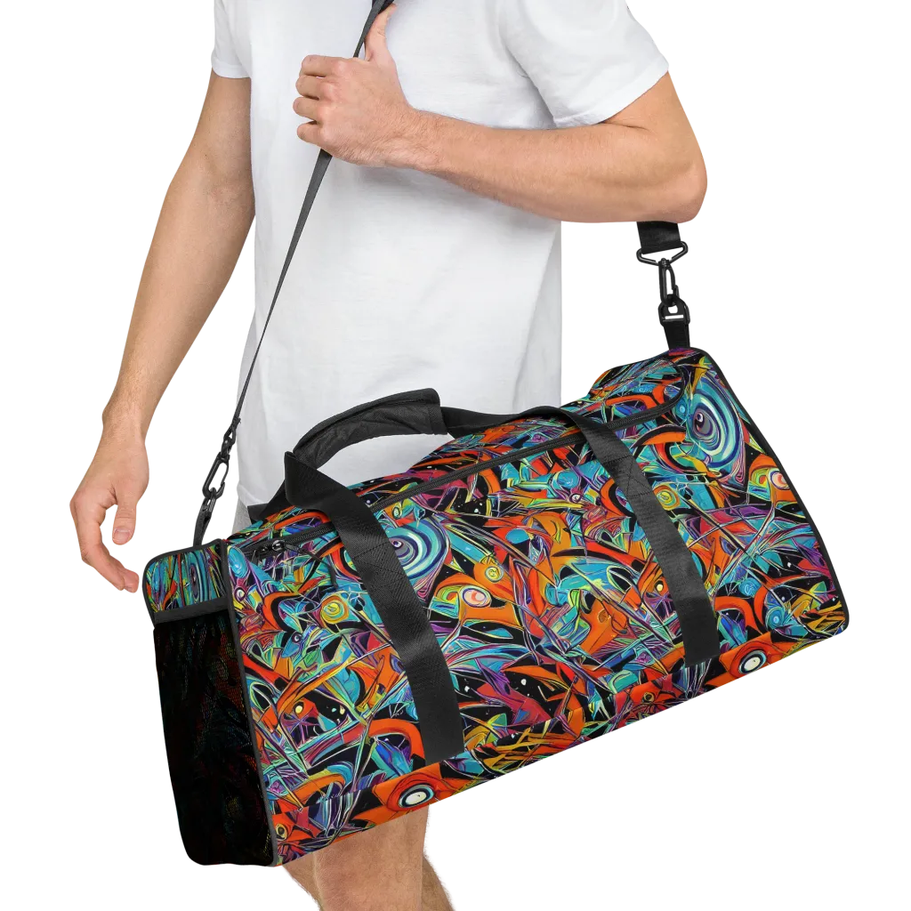 Infinite Color Crash on Duffle Bag — Right Front