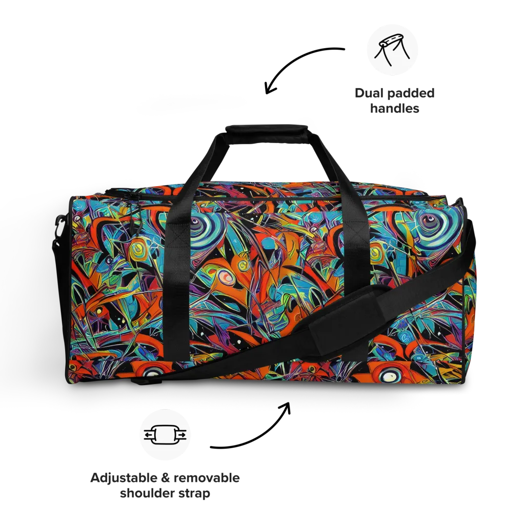 Infinite Color Crash on Duffle Bag — Front