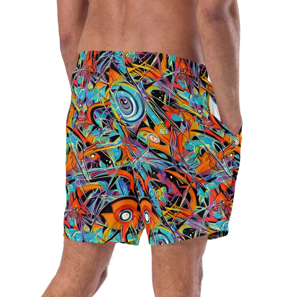 Infinite Color Crash on Swim Trunks — Right Back