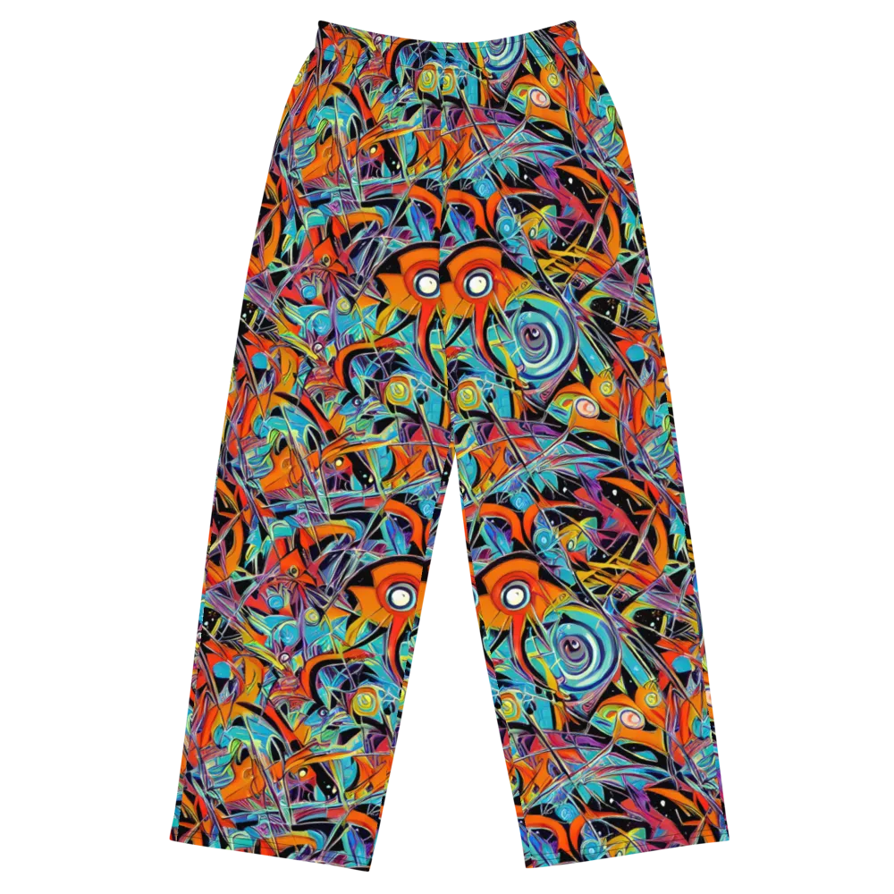 Infinite Color Crash on Wide-Leg Pants — Front