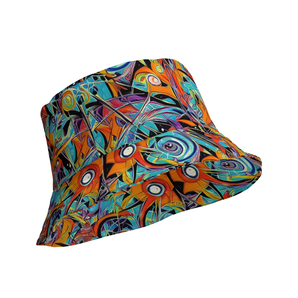 Infinite Color Crash on Reversible Bucket Hat — Product details Outside