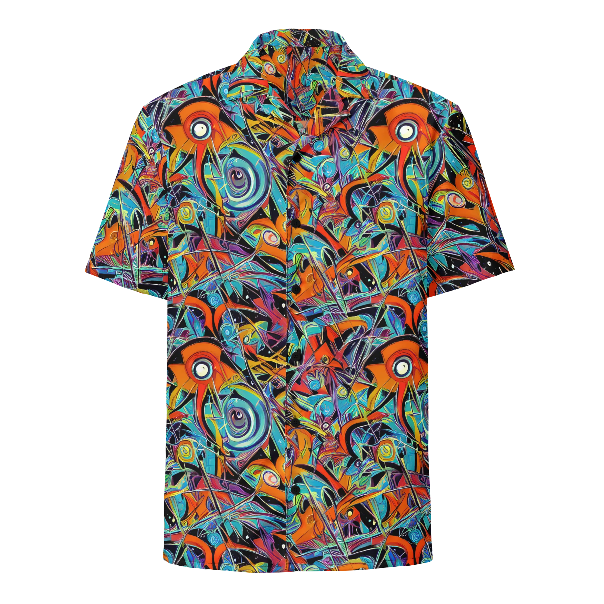Infinite Color Crash on Button Shirt — Front