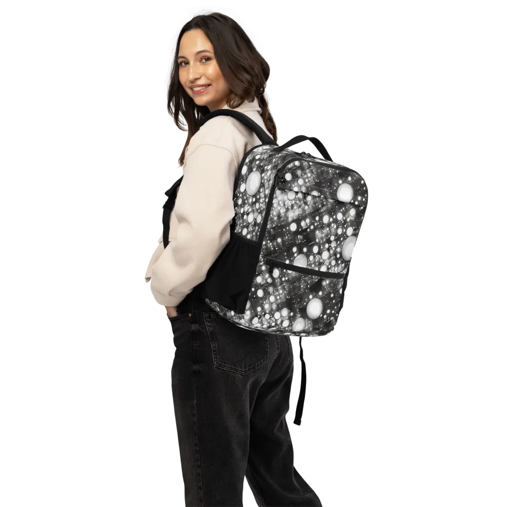 Cosmic Cell on Utility Backpack — Back