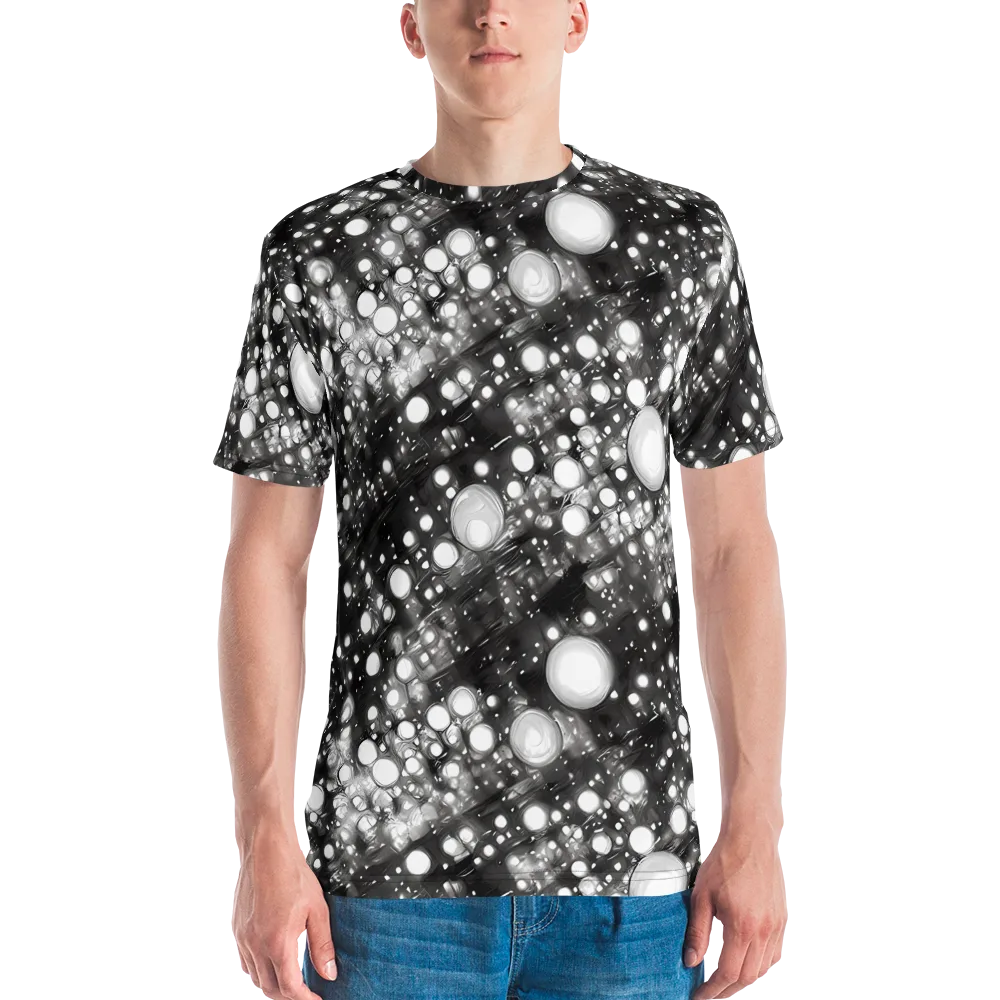 Cosmic Cell on Men's Crew Neck T-Shirt — Front