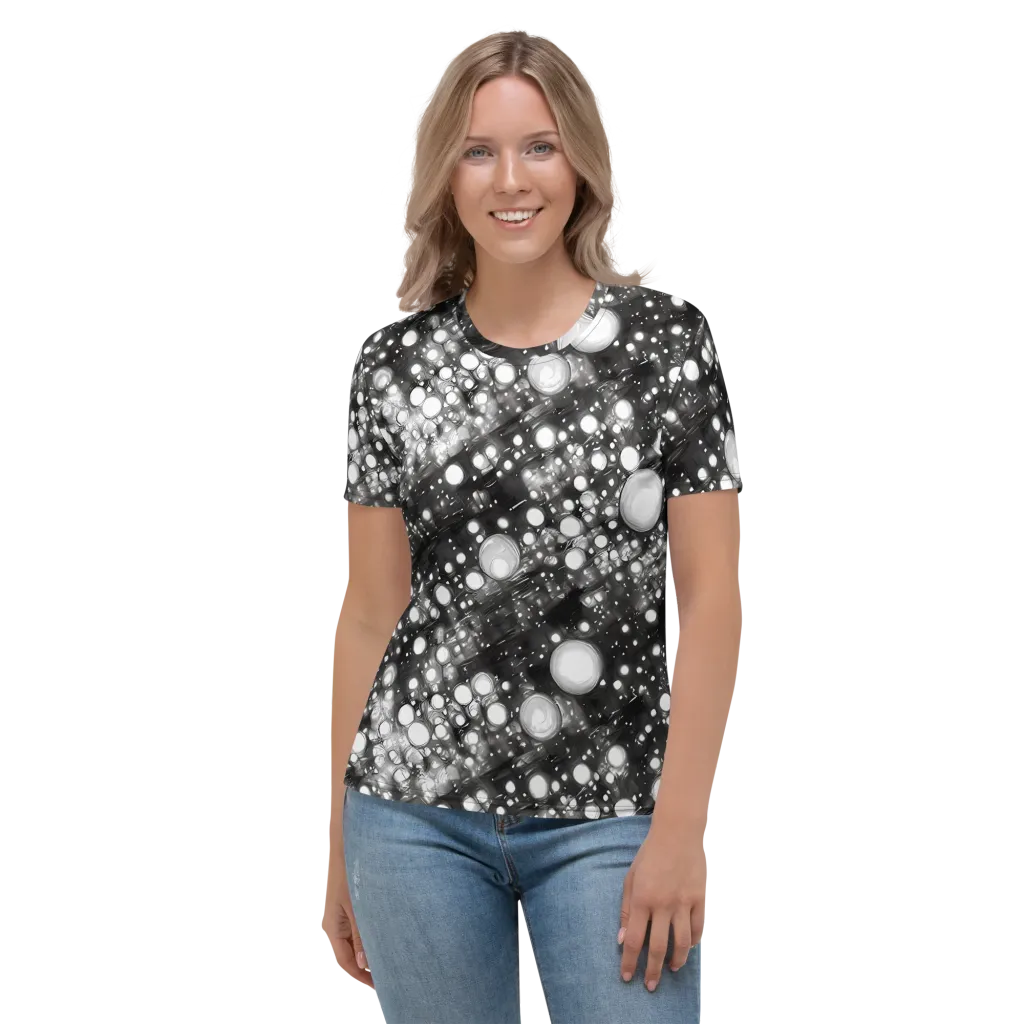 Cosmic Cell on Women's Crew Neck T-Shirt — Front