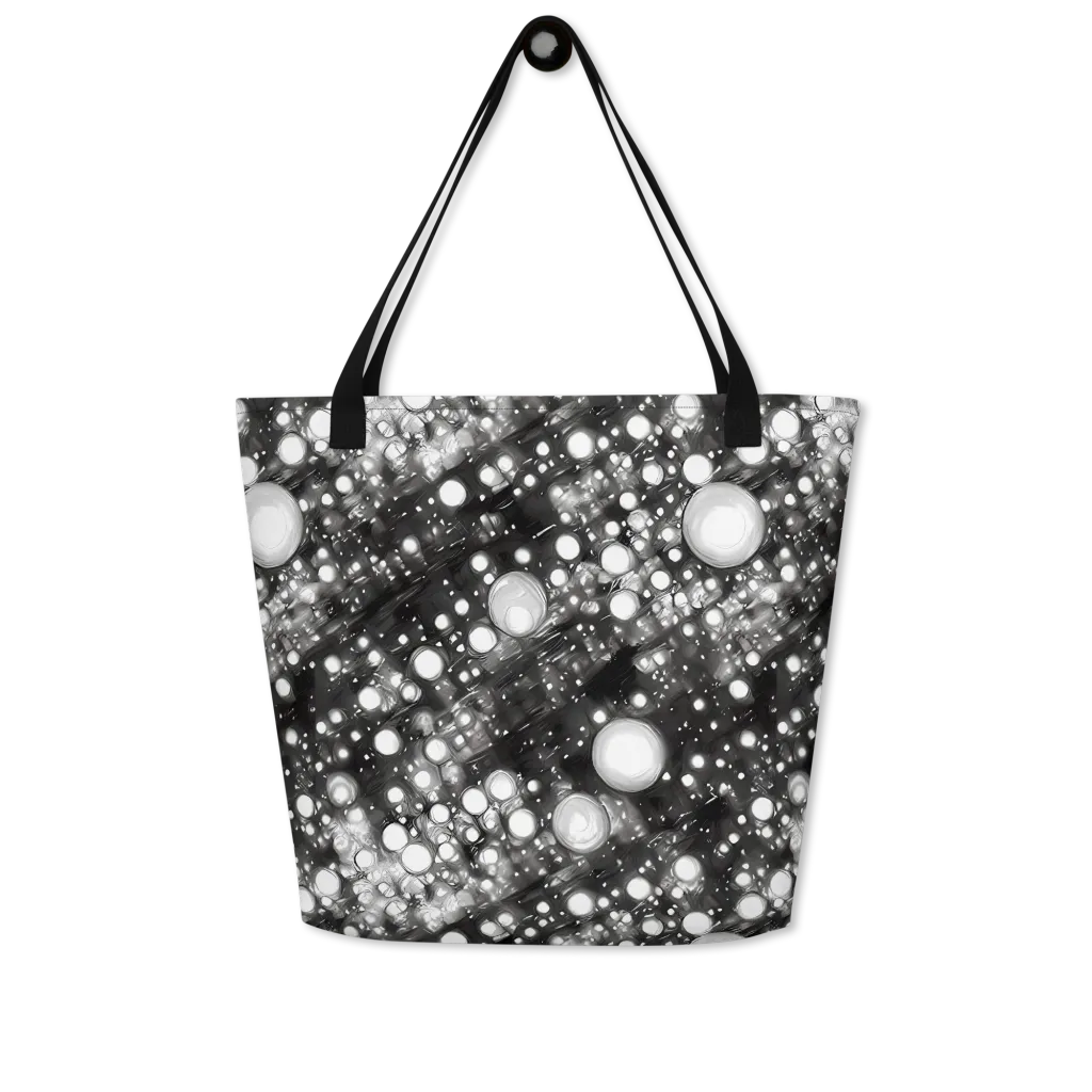 Cosmic Cell on Large Tote Bag W/ Pocket — Front