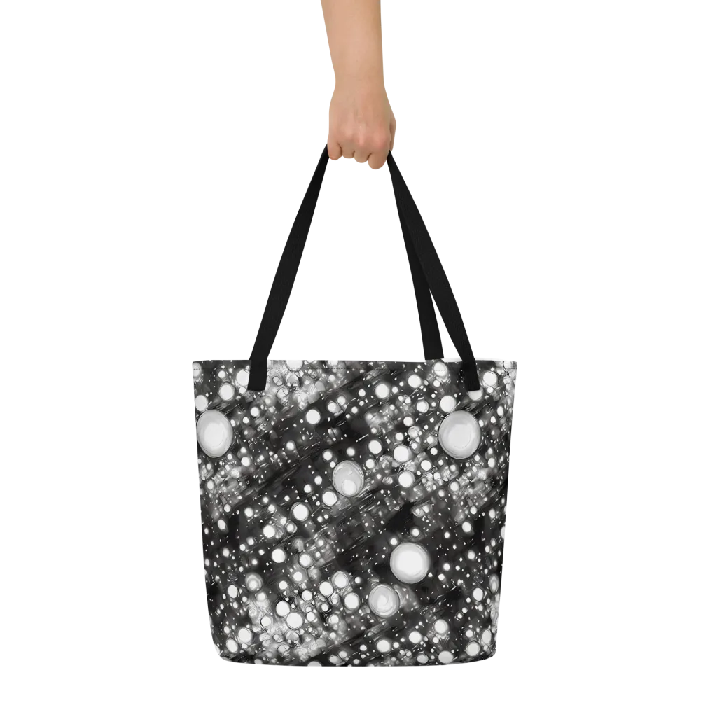Cosmic Cell on Large Tote Bag W/ Pocket — Front
