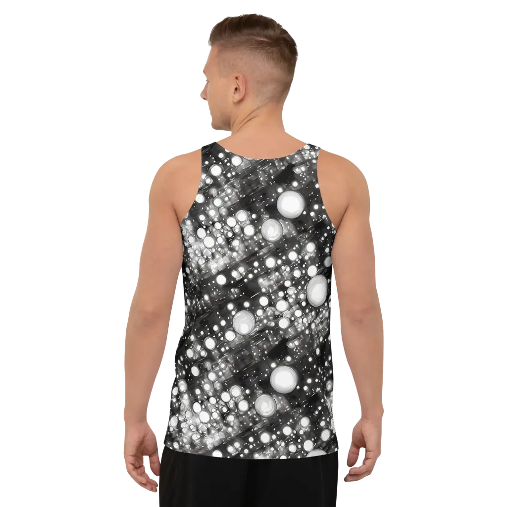Cosmic Cell on Men's Tank Top — Back