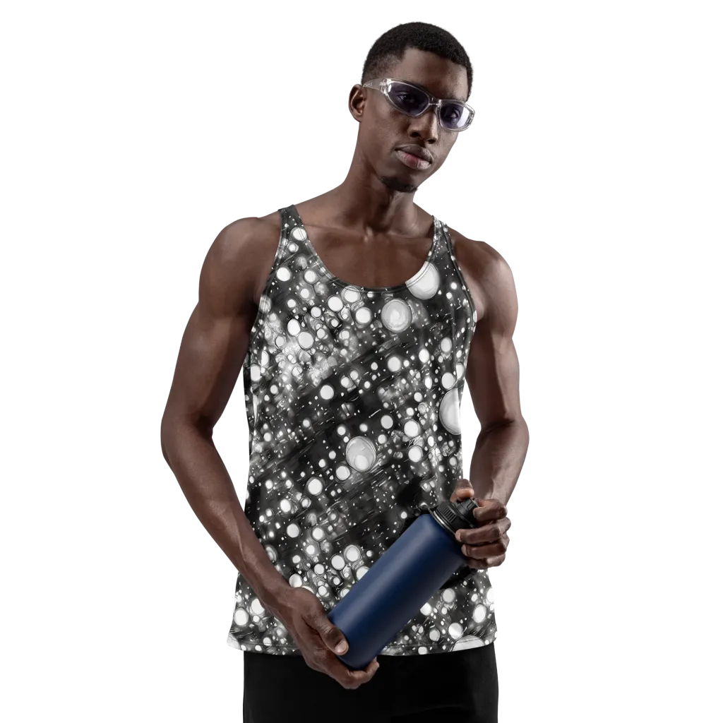 Cosmic Cell on Men's Tank Top — Front