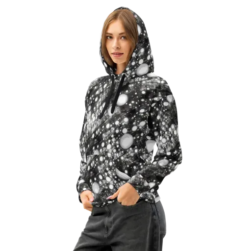 Cosmic Cell on a Cotton Hoodie