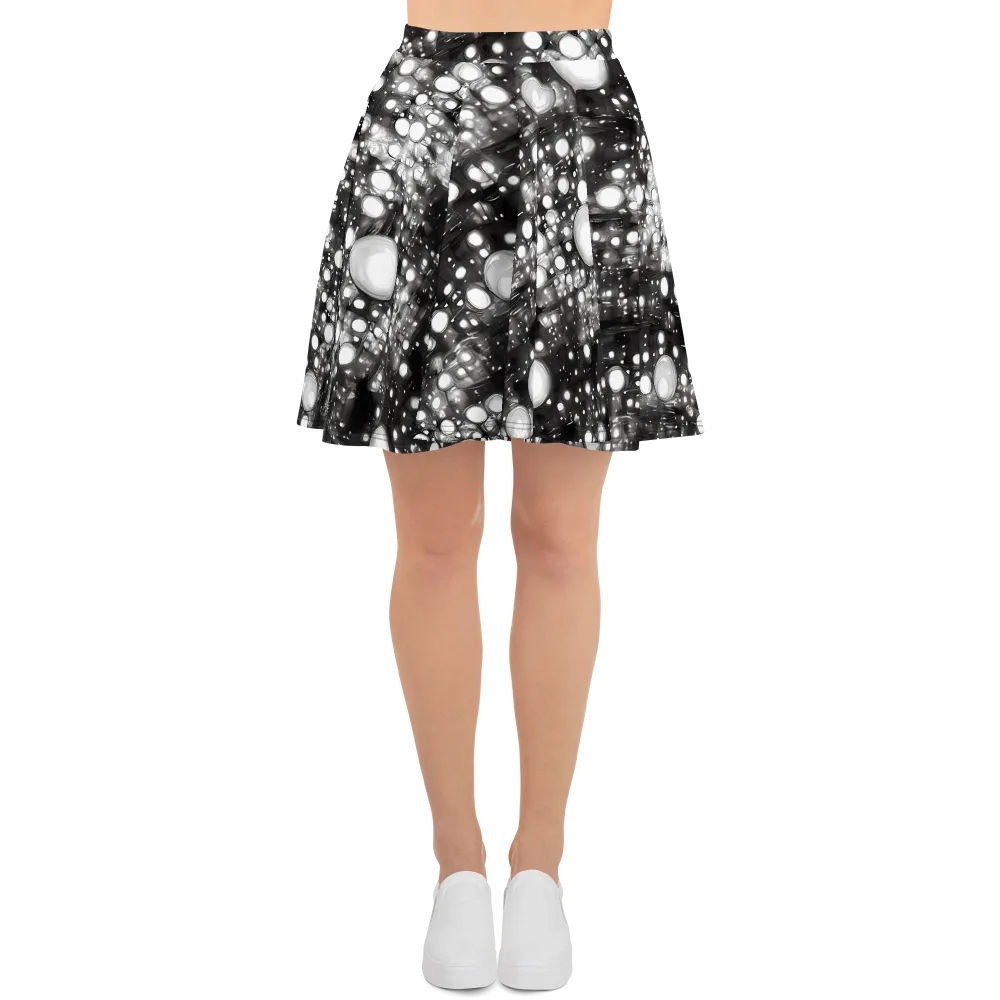 Cosmic Cell on Skater Skirt — Front