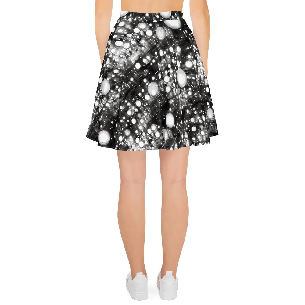Cosmic Cell on Skater Skirt — Back