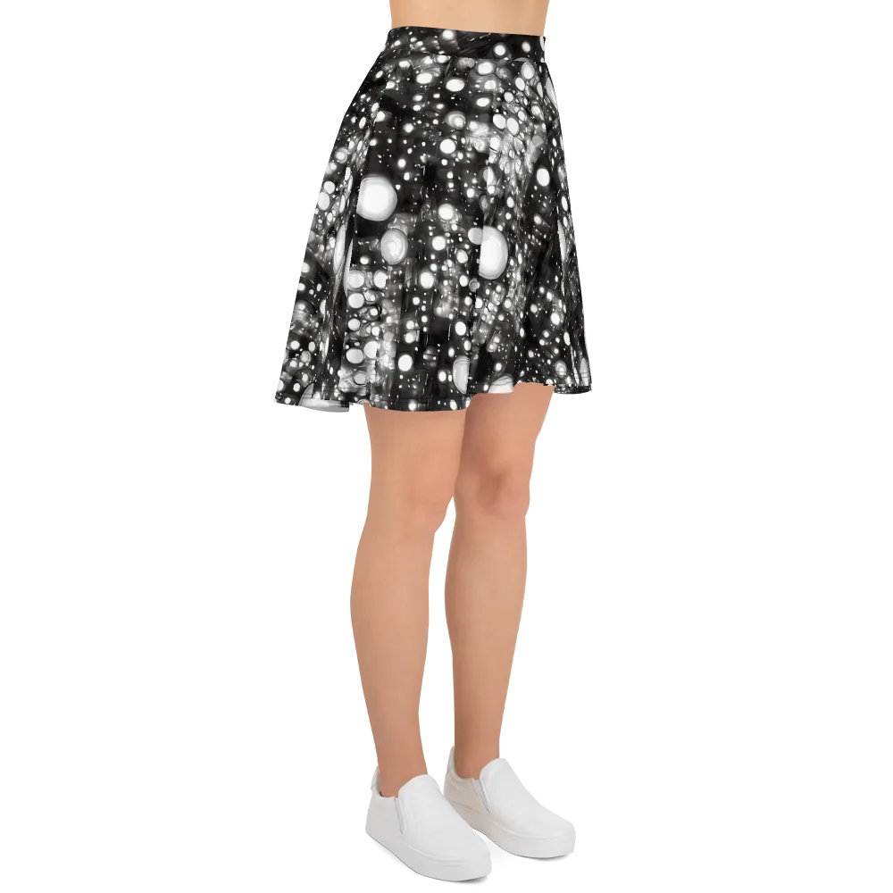 Cosmic Cell on Skater Skirt — Right