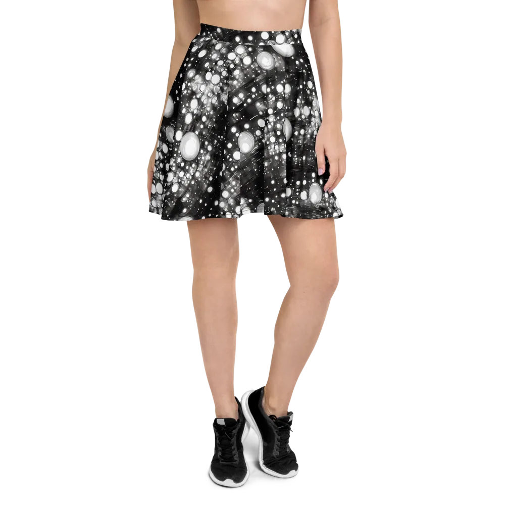 Cosmic Cell on Skater Skirt — Front