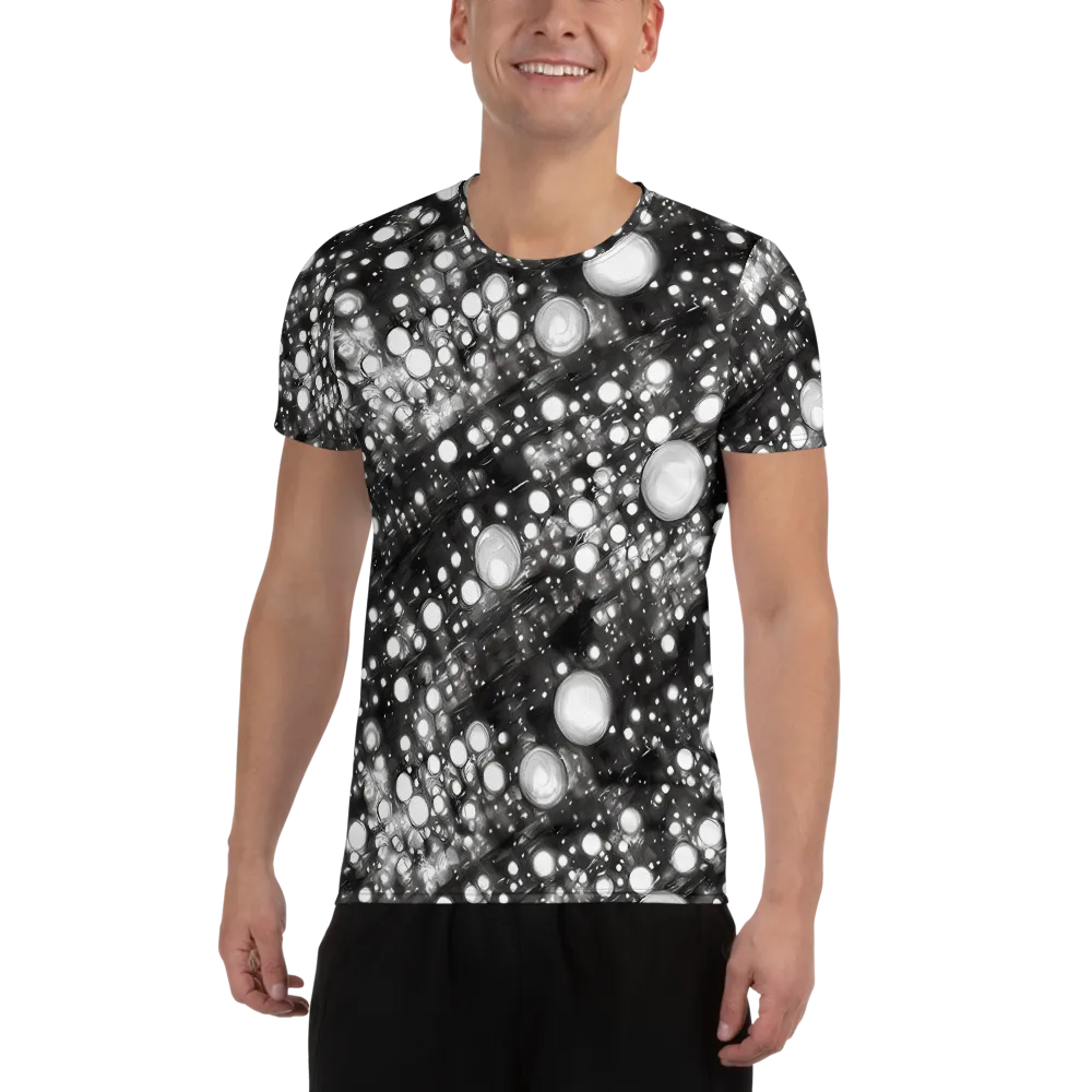 Cosmic Cell on Men's Athletic T-Shirt — Front