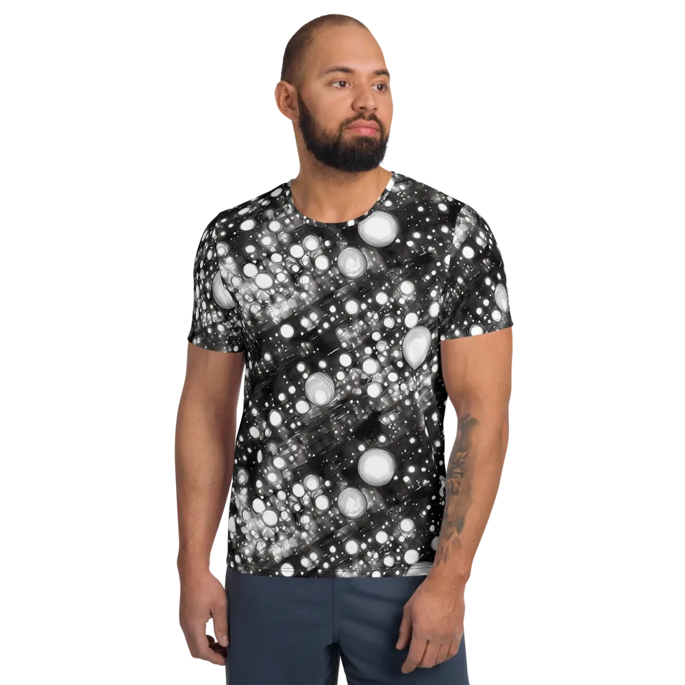 Cosmic Cell on Men's Athletic T-Shirt — Front