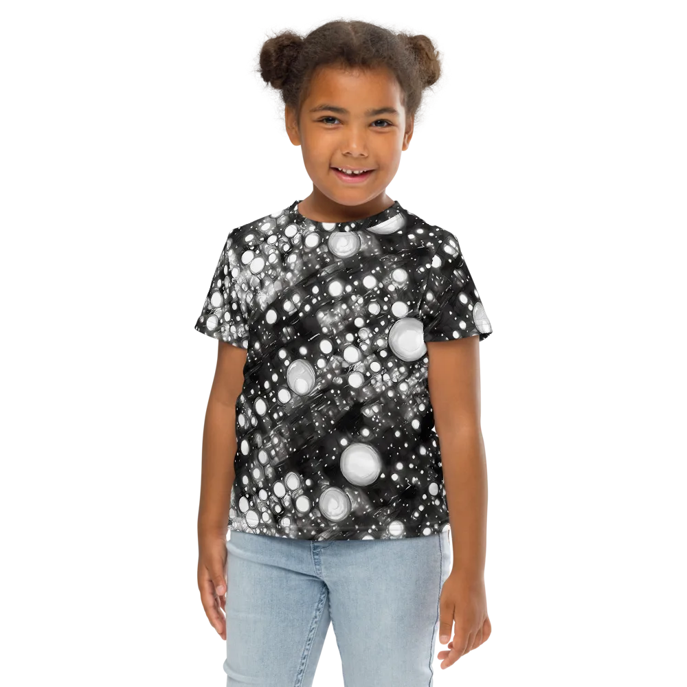 Cosmic Cell on Kids Crew Neck T-Shirt — Front