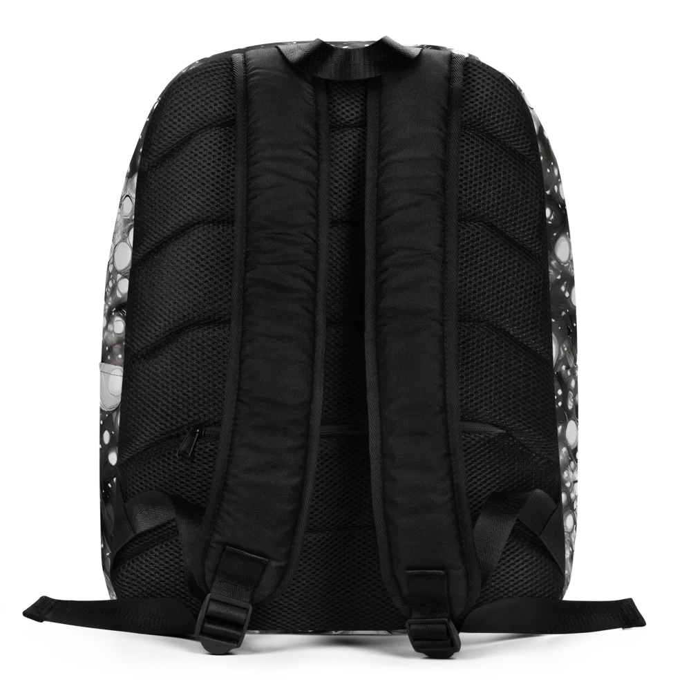 Cosmic Cell on Minimalist Backpack — Back