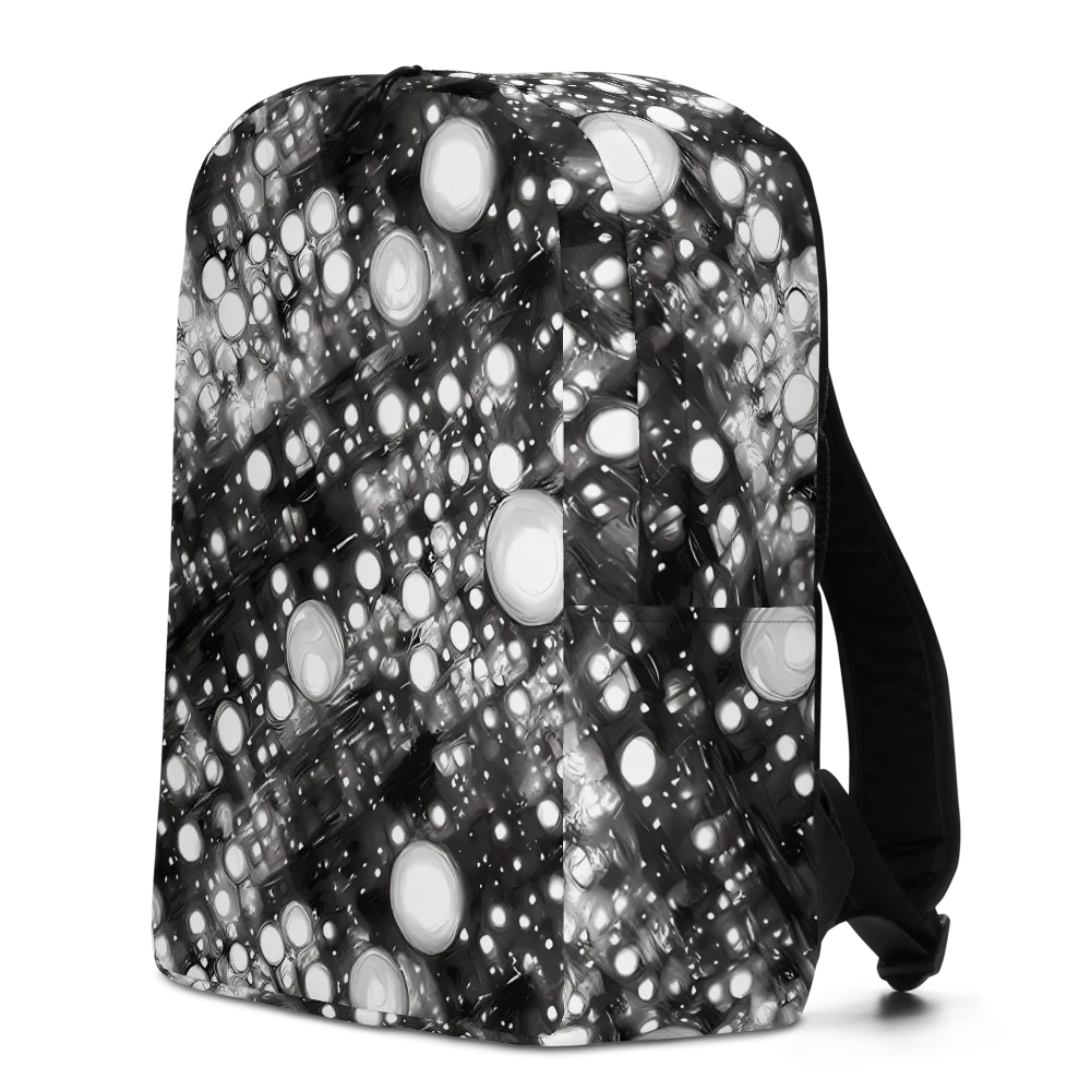 Cosmic Cell on Minimalist Backpack — Left