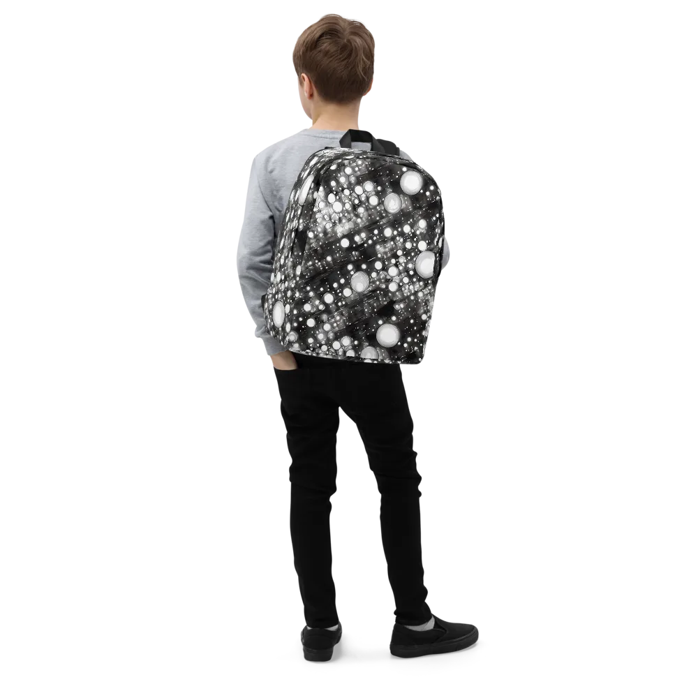 Cosmic Cell on Minimalist Backpack — Right Front