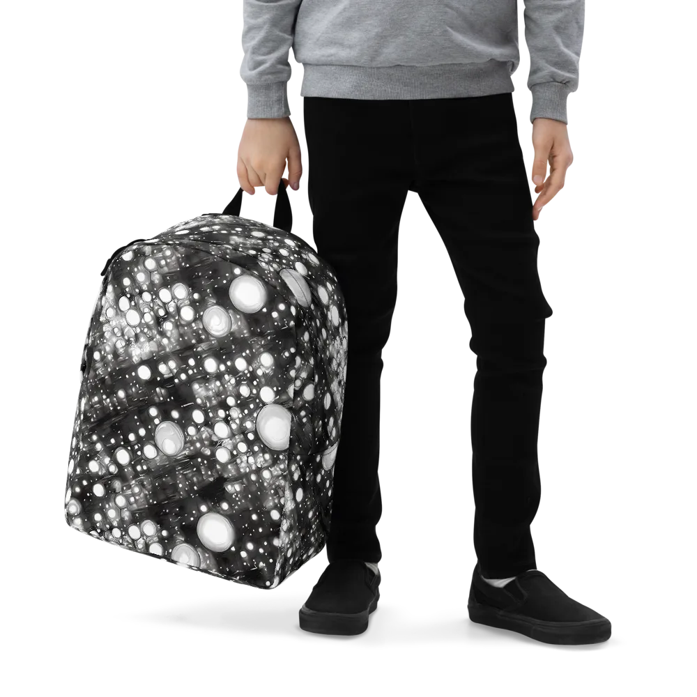 Cosmic Cell on Minimalist Backpack — Zoomed-in