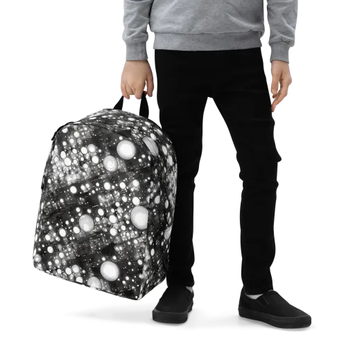 Cosmic Cell on a Minimalist Backpack