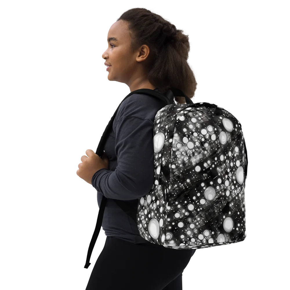 Cosmic Cell on Minimalist Backpack — Right Front