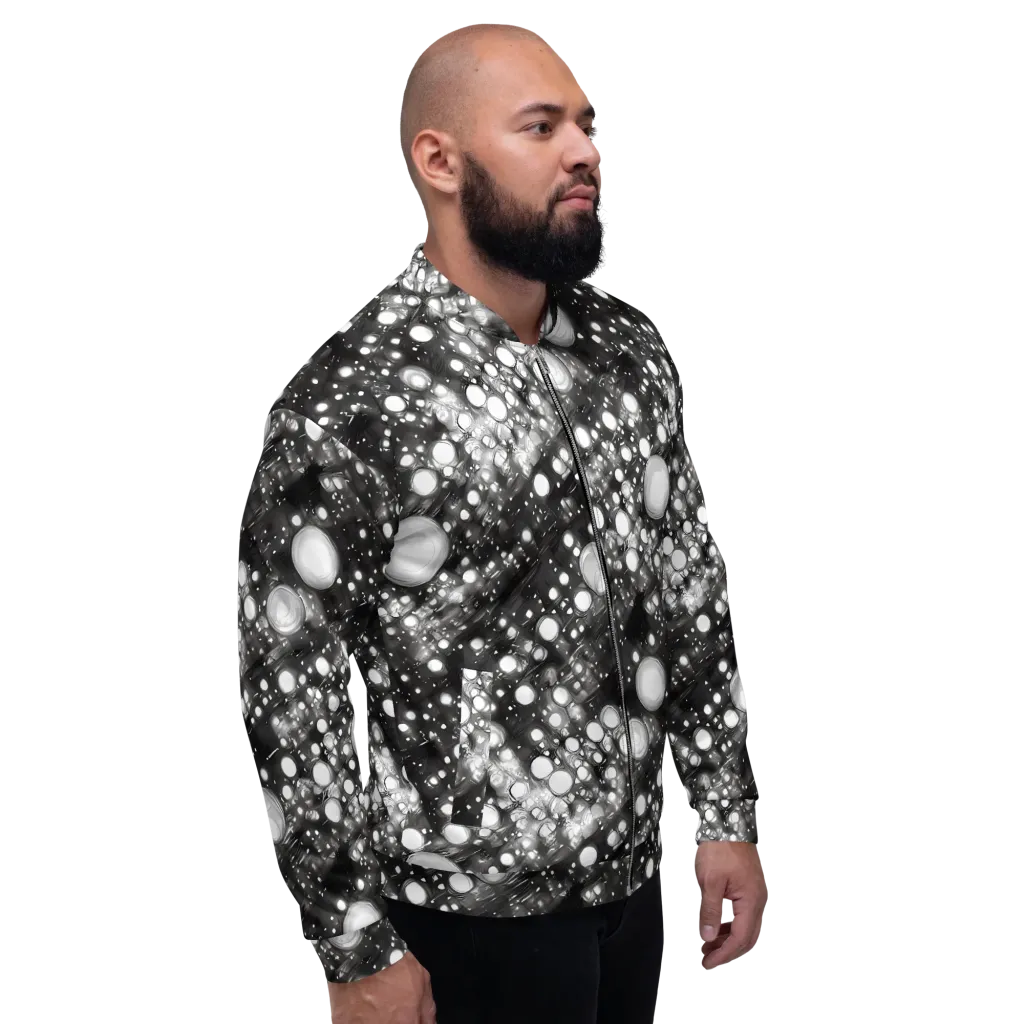 Cosmic Cell on Bomber Jacket — Right