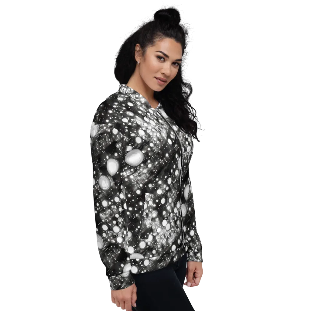 Cosmic Cell on Bomber Jacket — Right