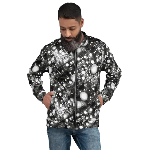 Cosmic Cell on a Bomber Jacket