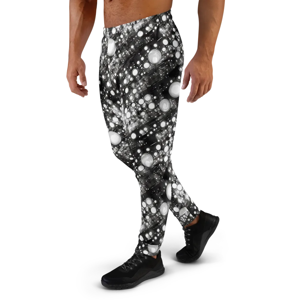 Cosmic Cell on Men's Joggers — Left