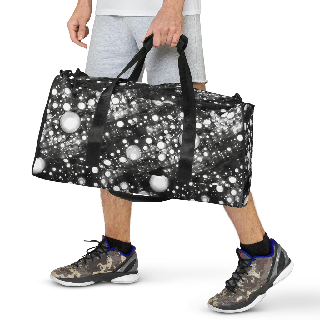 Cosmic Cell on Duffle Bag — Front