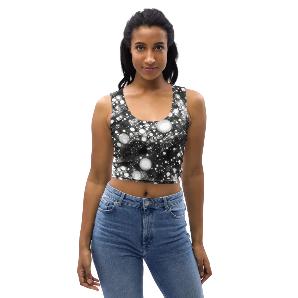Cosmic Cell on Crop Top — Front