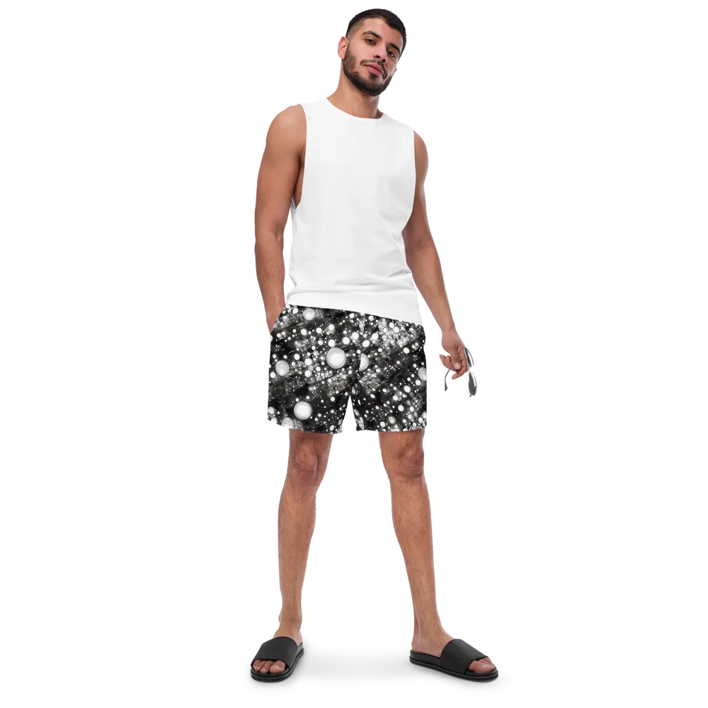 Cosmic Cell on Swim Trunks — Front
