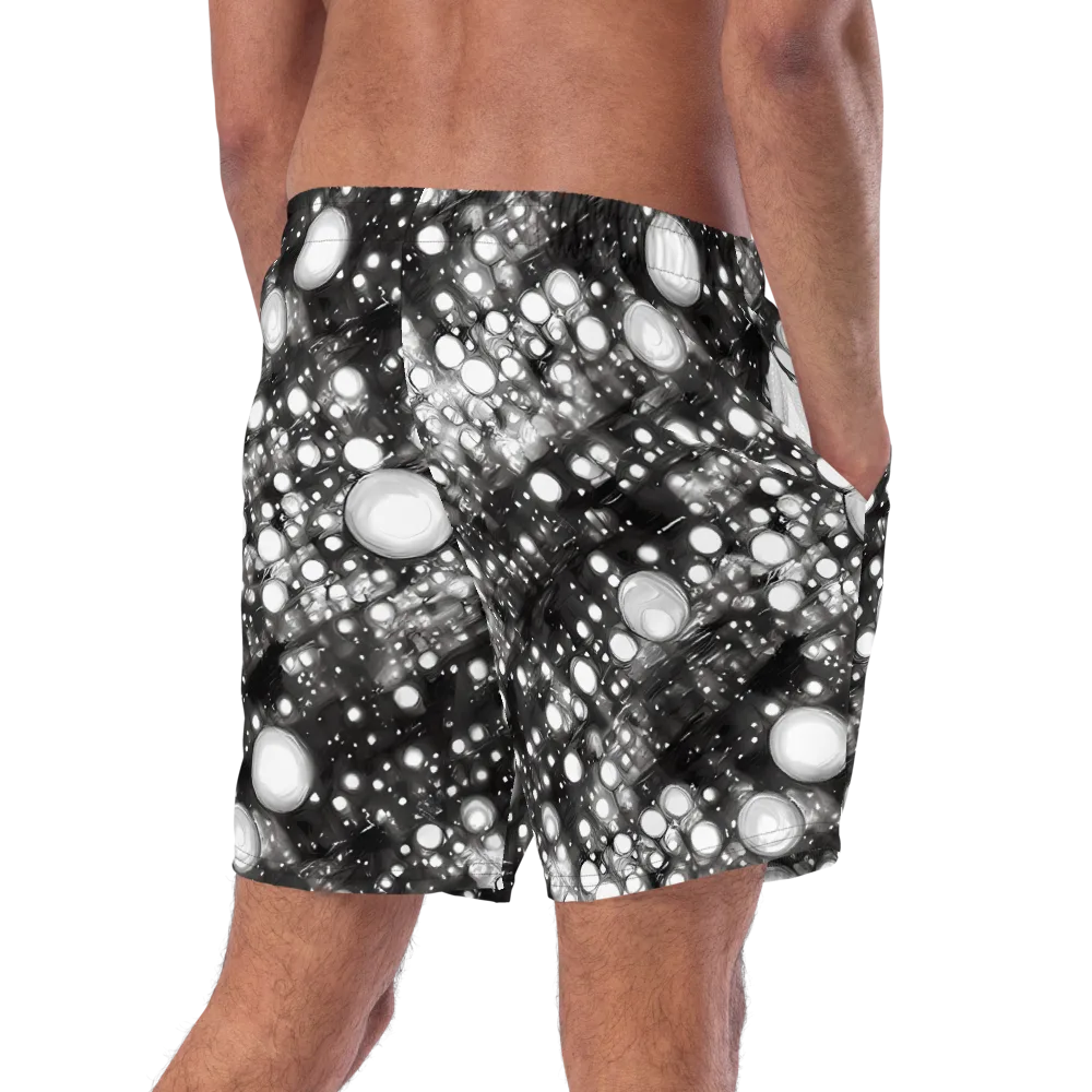 Cosmic Cell on Swim Trunks — Right Back