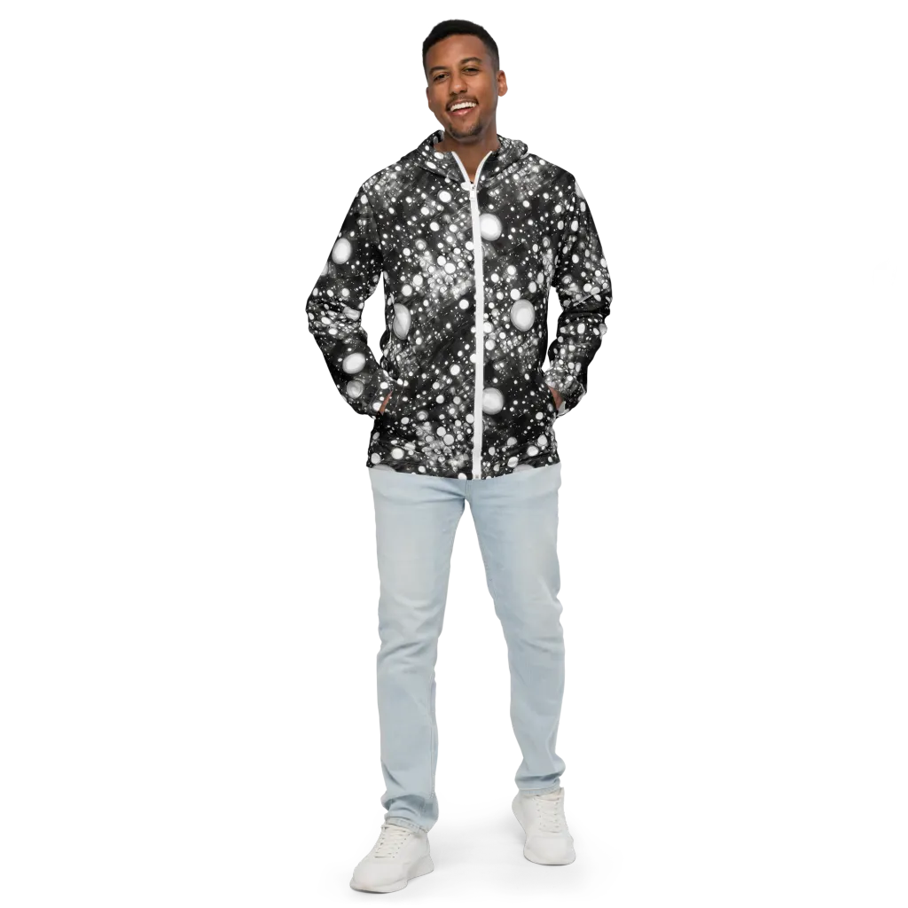 Cosmic Cell on Men's Windbreaker — Front