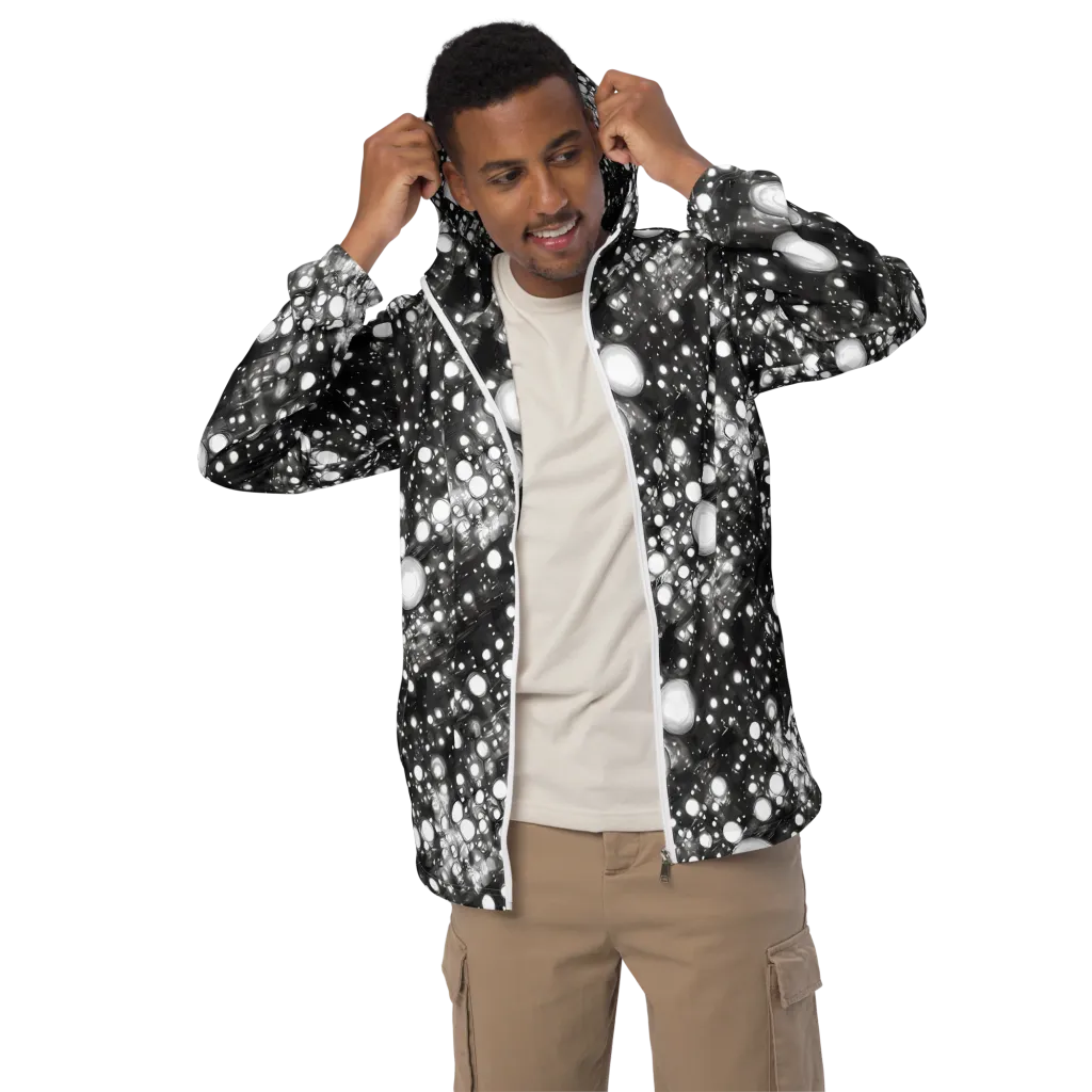 Cosmic Cell on Men's Windbreaker — Front