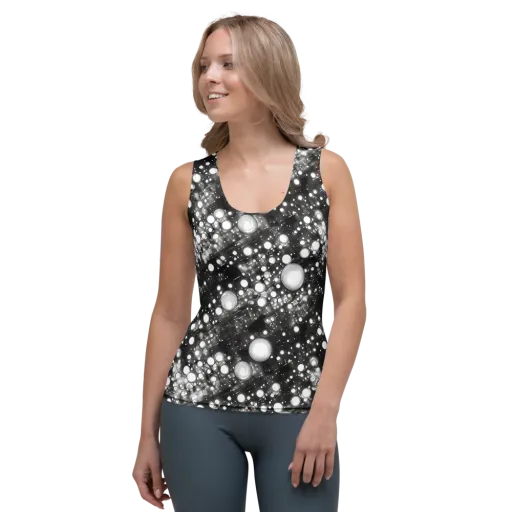 Cosmic Cell on a Women's Tank Top